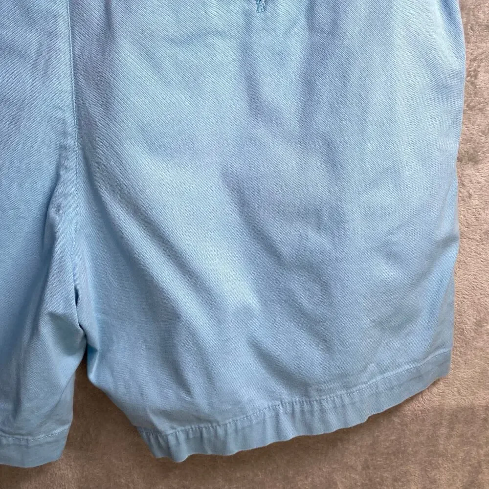 Ted Baker Shorts‎ Size 38 Blue Chino Casual Golf Coastal Preppy